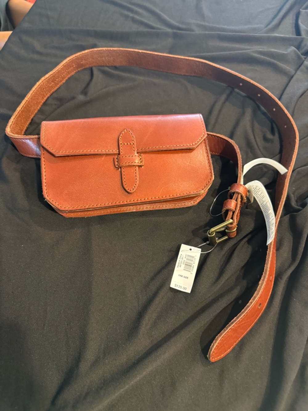 Banana Republic Brown Leather Belt Bag